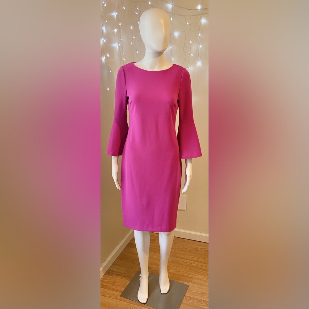 Calvin Klein Women’s Fuchsia Pink Dress